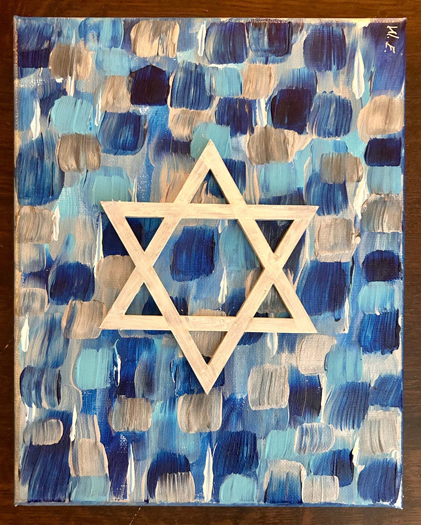 Abstract Israel Paint