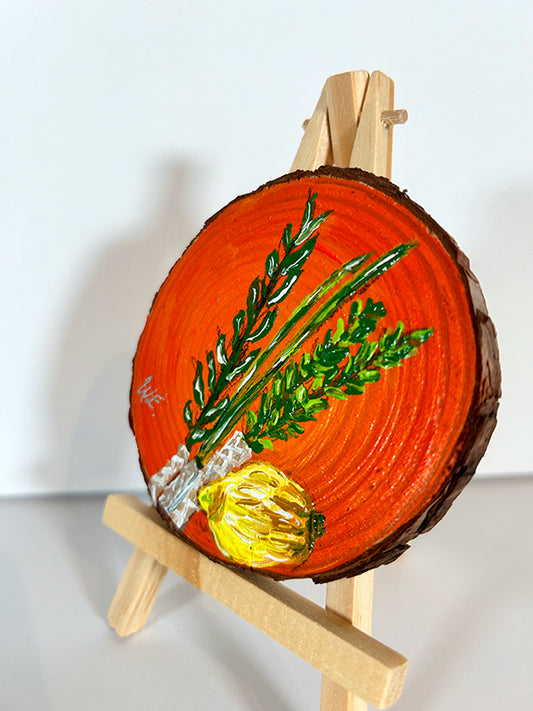 Sukkot Wood Canvas