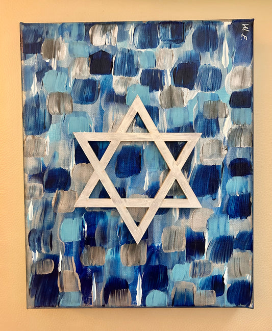 Abstract Israel Paint