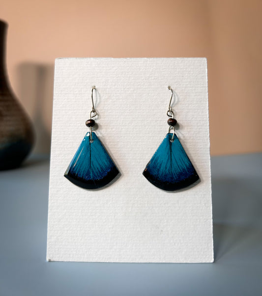 Torogoz Tail Earrings
